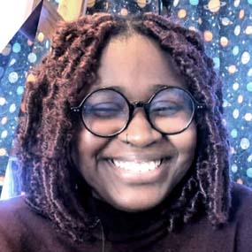 Scientist smiling