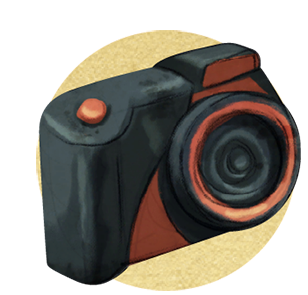 Illustration of a camera